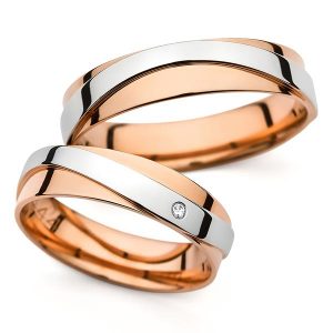 Poročna prstana Two PM1444