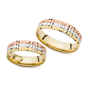 Poročna prstana Two PM1548