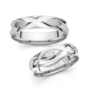 Poročna prstana PM1554