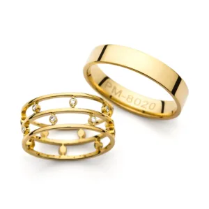 Poročna prstana PM8020