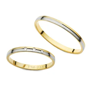 Poročna prstana PM233