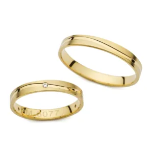 Poročna prstana PM3077